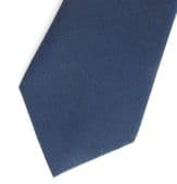 Mens vintage Hodges tie blue 1970s modern classic mens wear polyester washable